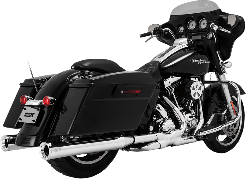 VANCE & HINES 1801-0898 Eliminator 400 Slip-On Mufflers - Chrome