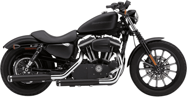 COBRA 1801-1021 3" Slashcut Slip-On Mufflers - XL - Black
