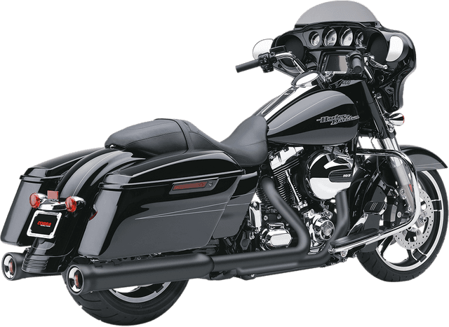 COBRA 1801-1050 Neighbor Hater Slip-On Mufflers - 4-1/2" - Raven Black - FL — image 1 of 4