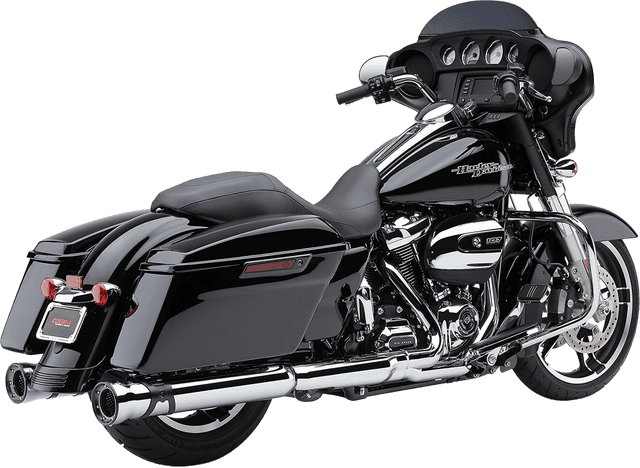 COBRA 1801-1053 Race-Pro Slip-On Mufflers - 4-1/2" - Chrome - FL