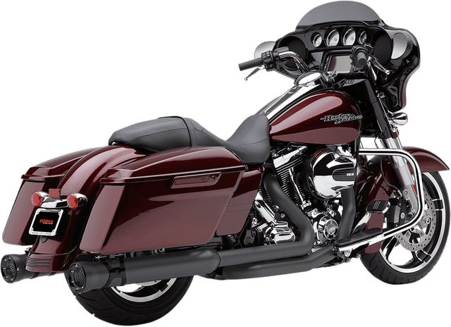 COBRA 1801-1054 Race-Pro Slip-On Mufflers - 4-1/2" - Raven Black - FL
