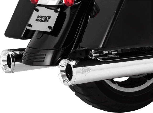 VANCE & HINES 1801-1066 Eliminator 400 Slip-On Mufflers - Chrome