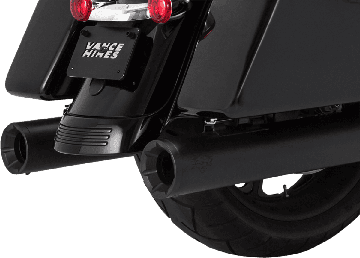 VANCE & HINES 1801-1067 Eliminator 400 Slip-On Mufflers - Matte Black
