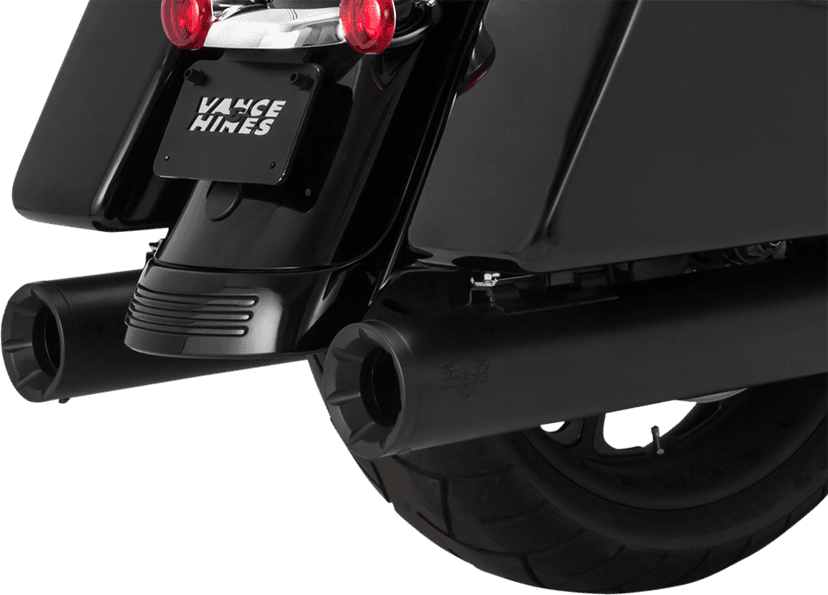 VANCE & HINES 1801-1067 Eliminator 400 Slip-On Mufflers - Matte Black
