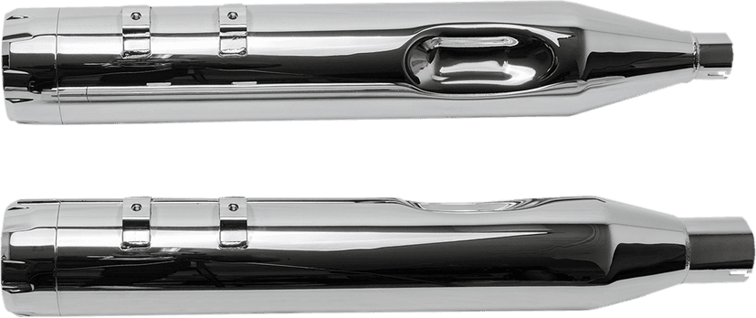 S&S CYCLE 1801-1074 4-1/2" MK45 Performance Mufflers - Chrome Thruster — image 2 of 3