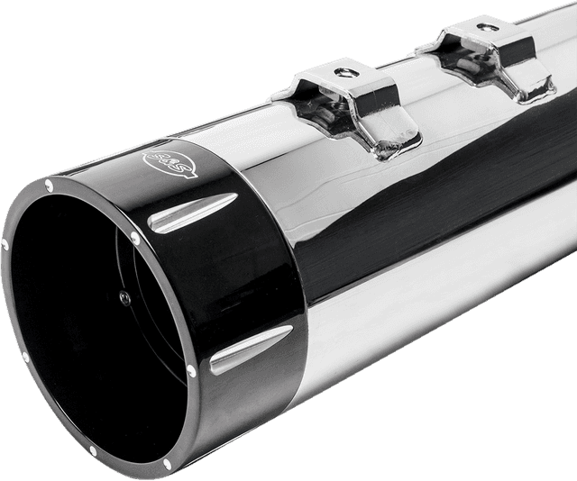S&S CYCLE 1801-1079 4-1/2" MK45 Performance Mufflers - Black Tracer — image 3 of 3