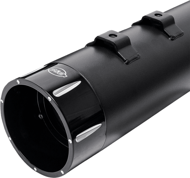 S&S CYCLE 1801-1081 4-1/2" MK45 Performance Mufflers - Black Tracer — image 3 of 3