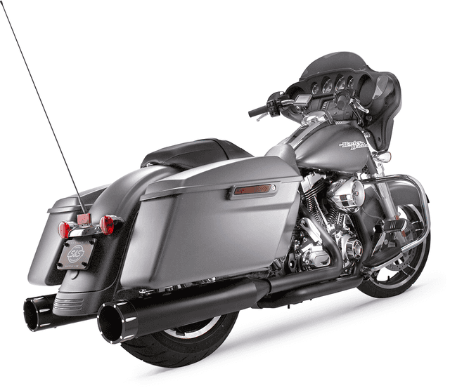 S&S CYCLE 1801-1081 4-1/2" MK45 Performance Mufflers - Black Tracer — image 1 of 3