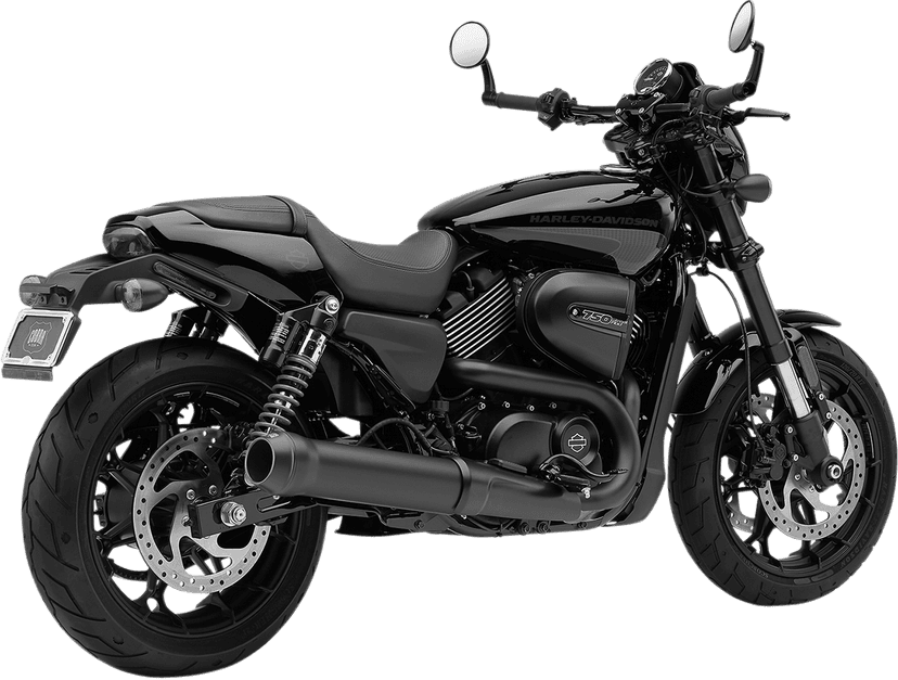 COBRA 1801-1218 El Diablo Slip-On Muffler - 4" - Black - XG750A — image 1 of 2