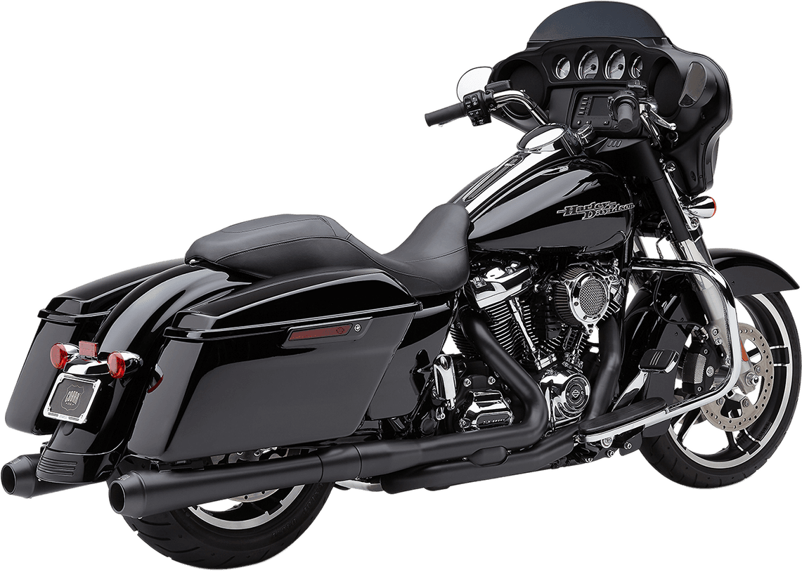COBRA 1801-1219 El Diablo Slip-On Mufflers - 4" - FL - Black