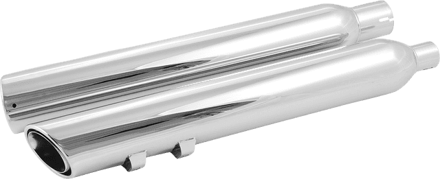 COBRA 1801-1220 909 Uppercut Slip-On Mufflers - M8 FL - Chome
