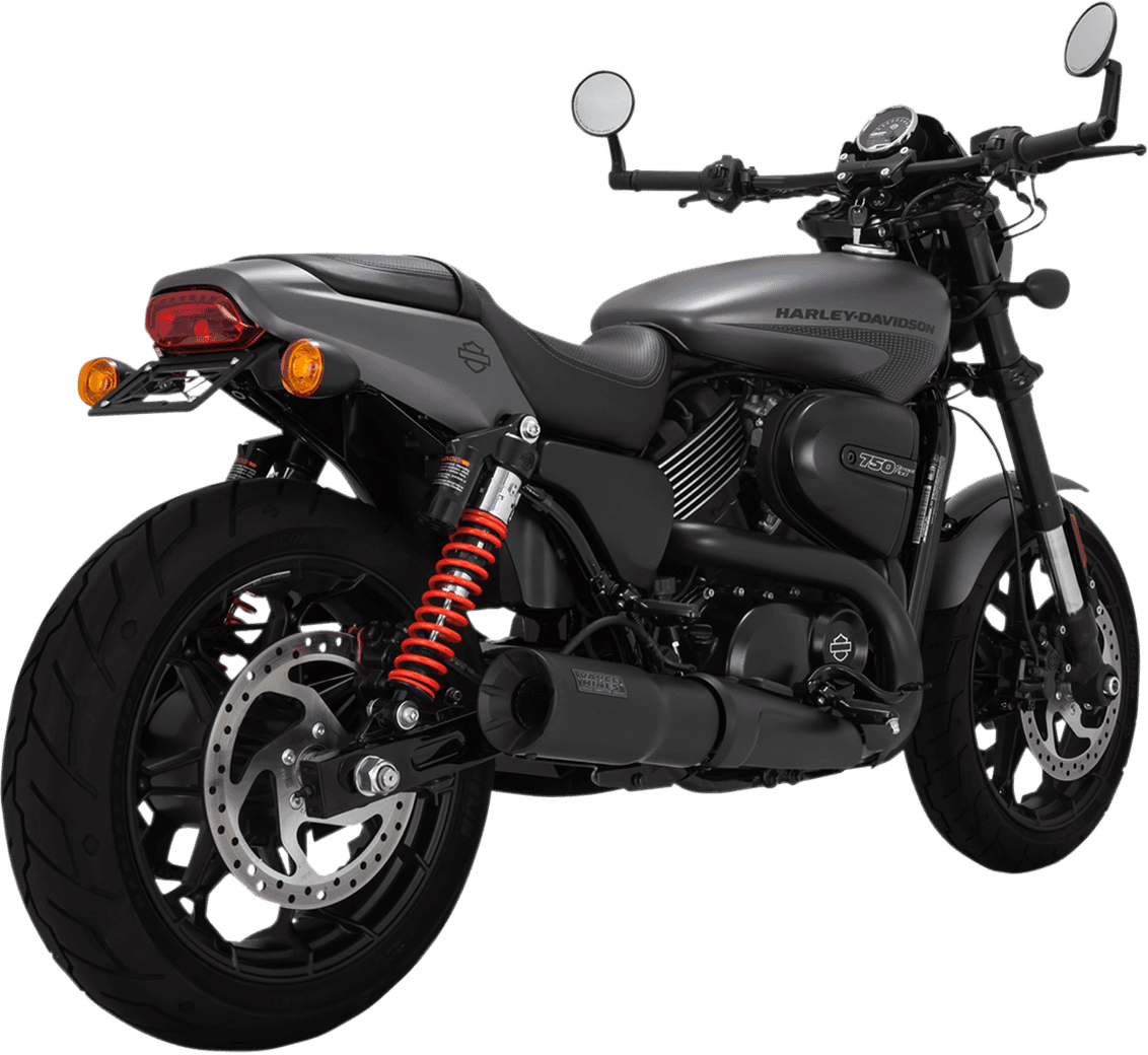 VANCE & HINES 1801-1233 Hi-Output Slip-On Muffler - Black - XG500/750/750A