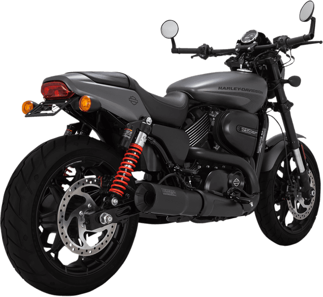 VANCE & HINES 1801-1233 Hi-Output Slip-On Muffler - Black - XG500/750/750A — image 1 of 3
