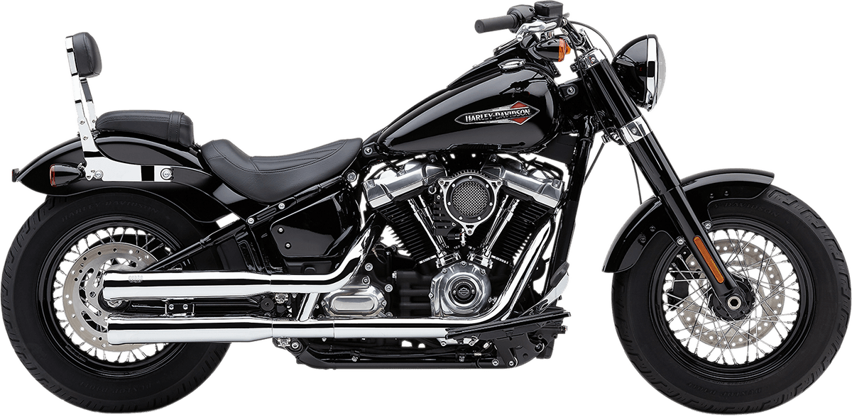 COBRA 1801-1267 Neighbor Hater Slip-On Mufflers - Chrome - FLHC/FLHCS/FLDE
