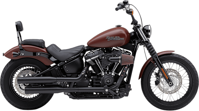 COBRA 1801-1268 Neighbor Hater Slip-On Mufflers - Black - FLHC/FLHCS/FLDE — image 1 of 3