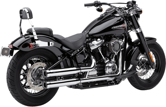 COBRA 1801-1269 RPT Slip-On Mufflers - 3" - Chrome - FLHC/S FLDE — image 2 of 2