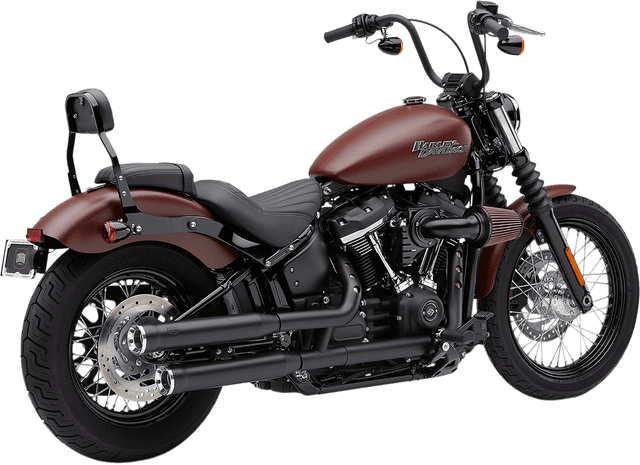 COBRA 1801-1270 RPT Slip-On Mufflers - 3" - Raven Black - FLHC/S FLDE — image 1 of 2