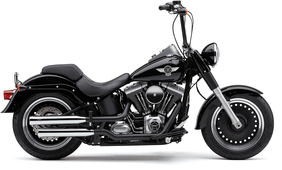 COBRA 1801-1388 Neighbor Hater Slip-On Mufflers - 3" - Chrome - Fat Boy