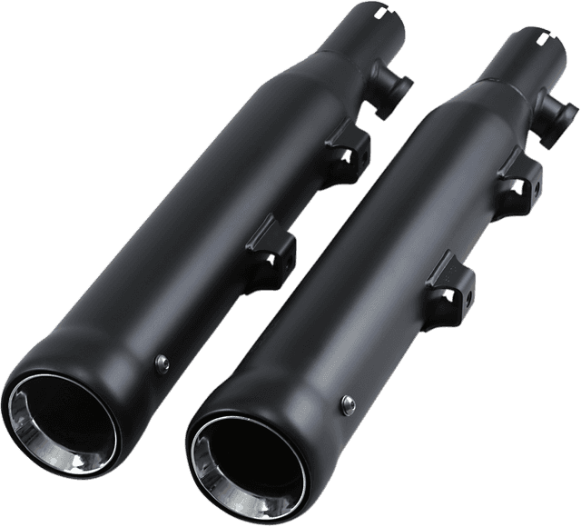 COBRA 1801-1401 Neighbor Hater Slip-On Mufflers - 3" - '04-'13 XL - Black