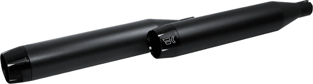 KHROME WERKS 1801-1473 3-1/2" Slip-On Mufflers - Black