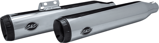 S&S CYCLE 1801-1477 Grand National Slip-On Mufflers - 50-State - Chrome - M8 Softail — image 2 of 2
