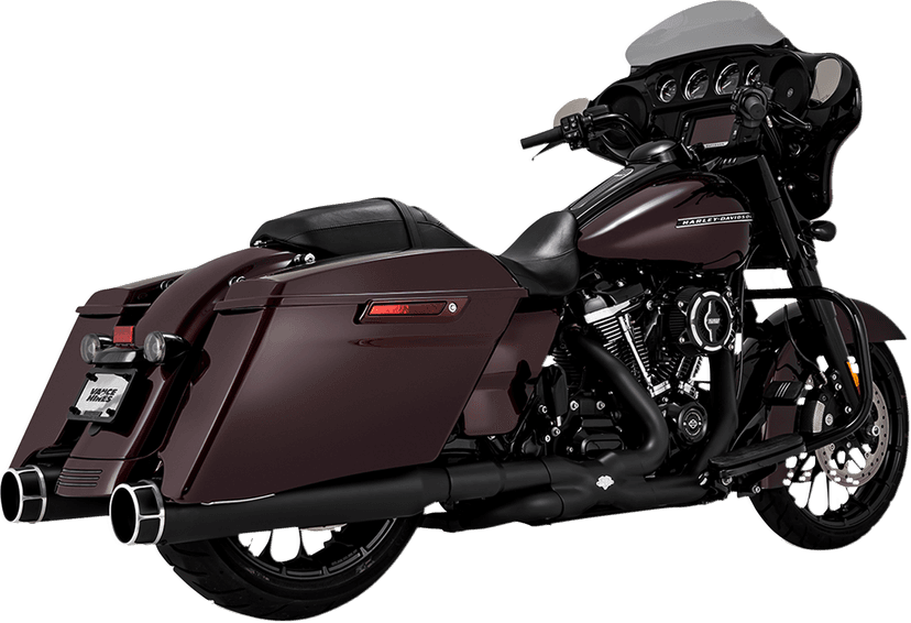 VANCE & HINES 1801-1485 4-1/2" Torquer Slip-On Mufflers - Machine Cut — image 1 of 3