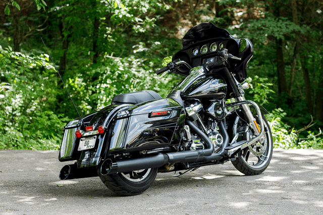 S&S CYCLE 1801-1493 4-1/2" Black MK45 Cutlass Performance Mufflers — image 3 of 5