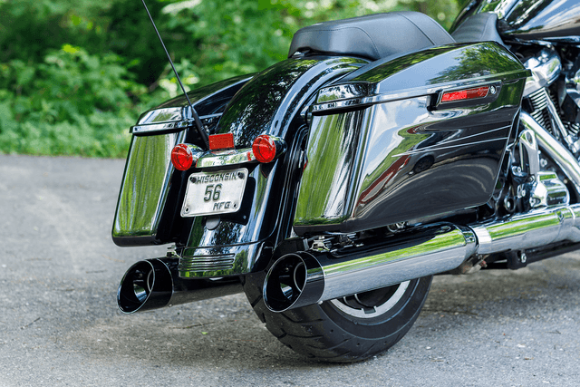 S&S CYCLE 1801-1494 4-1/2" Chrome MK45 Cutlass Performance Mufflers — image 4 of 4