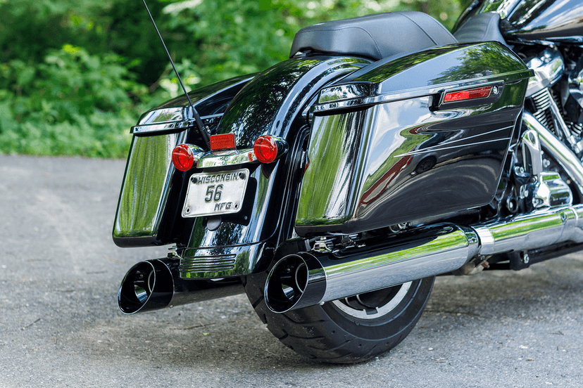 S&S CYCLE 1801-1494 4-1/2" Chrome MK45 Cutlass Performance Mufflers — image 4 of 4