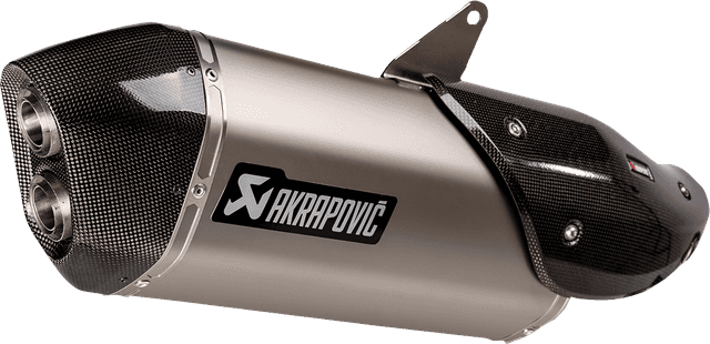 AKRAPOVIC 1801-1497 Slip-On Line Muffler - Titanium — image 2 of 2