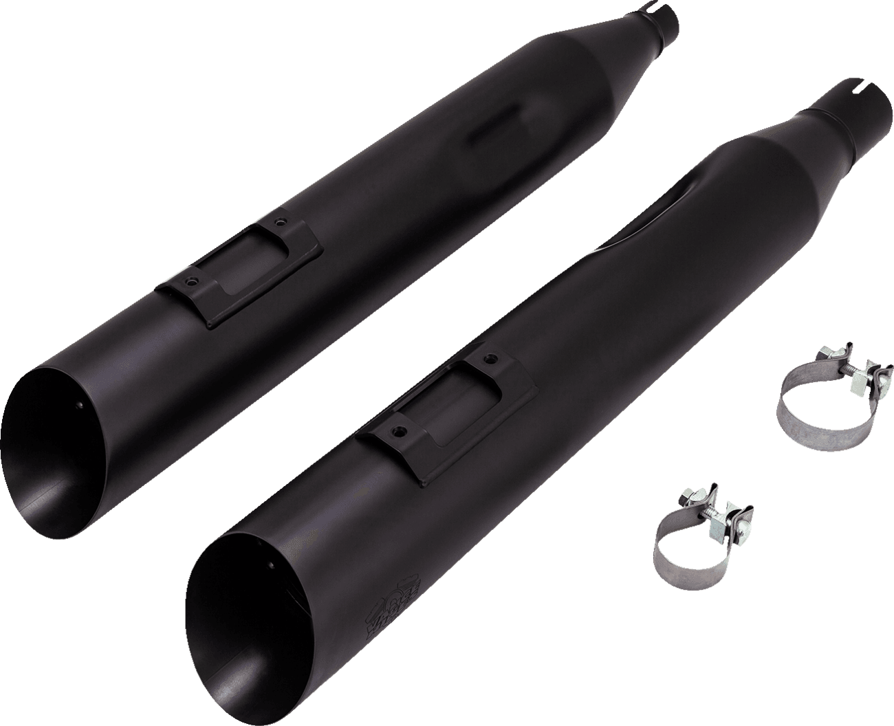 VANCE & HINES 1801-1500 Blackslash 450 Slip-On Mufflers - Black - FL
