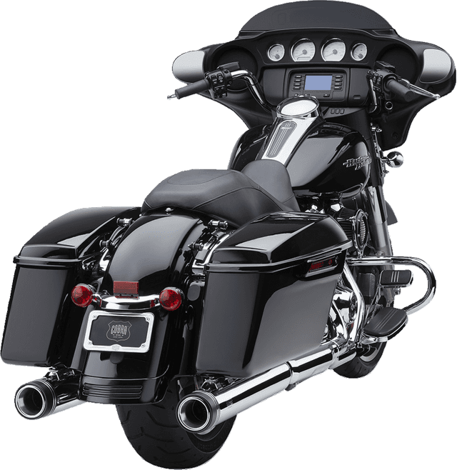 COBRA 1801-1508 4" Neighbor Haters® Series Mufflers - Chrome — image 3 of 3
