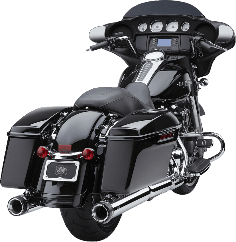COBRA 1801-1508 4" Neighbor Haters® Series Mufflers - Chrome — image 3 of 3