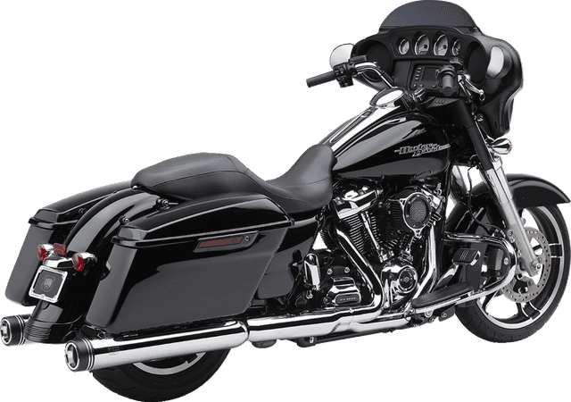 COBRA 1801-1508 4" Neighbor Haters® Series Mufflers - Chrome — image 1 of 3