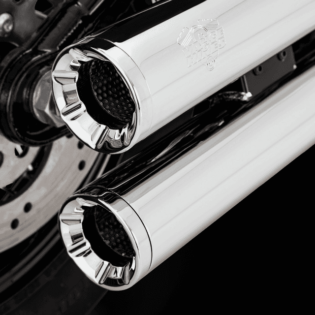 VANCE & HINES 1801-1513 Eliminator 300 Slip-On Mufflers - Chrome — image 5 of 5
