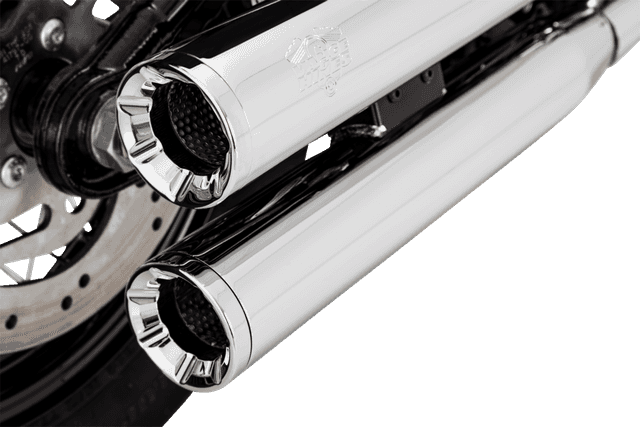 VANCE & HINES 1801-1513 Eliminator 300 Slip-On Mufflers - Chrome — image 3 of 5