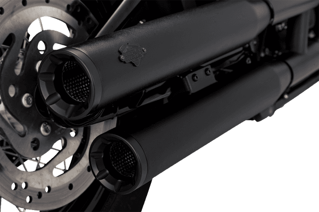 VANCE & HINES 1801-1515 Eliminator 300 Slip-On Mufflers - Black — image 2 of 3