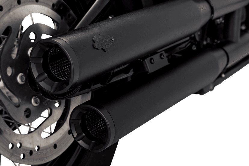 VANCE & HINES 1801-1515 Eliminator 300 Slip-On Mufflers - Black — image 2 of 3