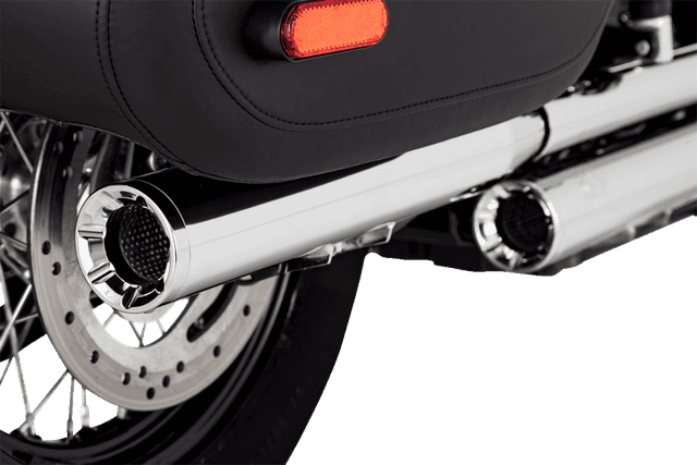 VANCE & HINES 1801-1516 Eliminator 300 Slip-On Mufflers - Chrome — image 3 of 3