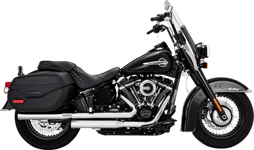 VANCE & HINES 1801-1516 Eliminator 300 Slip-On Mufflers - Chrome — image 2 of 3
