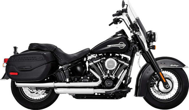 VANCE & HINES 1801-1522 3" Twin Slash Slip-On Muffler - Chrome — image 1 of 3
