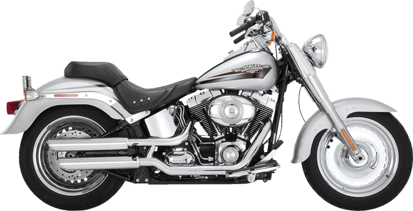 VANCE & HINES 1801-1523 3" Twin Slash Slip-On Muffler - Chrome — image 1 of 3