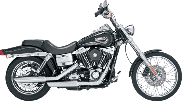 VANCE & HINES 1801-1526 3" Twin Slash Slip-On Muffler - Chrome — image 1 of 3