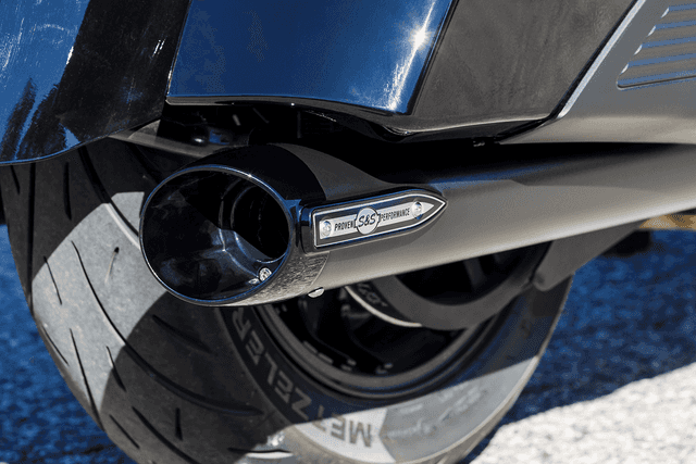 S&S CYCLE 1801-1764 4" Broadhead Slip-On Mufflers - Slash Cut - Black — image 16 of 16