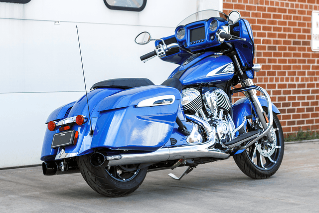 S&S CYCLE 1801-1765 4" Broadhead Slip-On Mufflers - Slash Cut - Chrome — image 6 of 18
