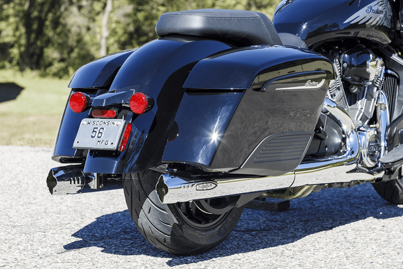 S&S CYCLE 1801-1766 4" Broadhead Slip-On Mufflers - Fishtail - Chrome — image 16 of 18