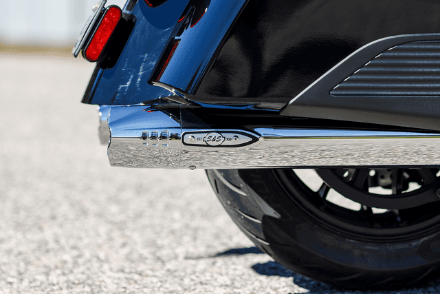 S&S CYCLE 1801-1766 4" Broadhead Slip-On Mufflers - Fishtail - Chrome — image 3 of 18