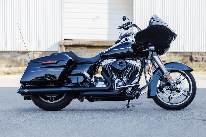 S&S CYCLE 1801-1767 4-1/2" GNX Slip-On Mufflers - Guardian Black — image 6 of 7