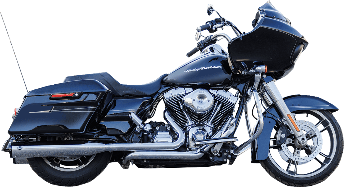 S&S CYCLE 1801-1768 4-1/2" GNX Slip-On Mufflers - Chrome