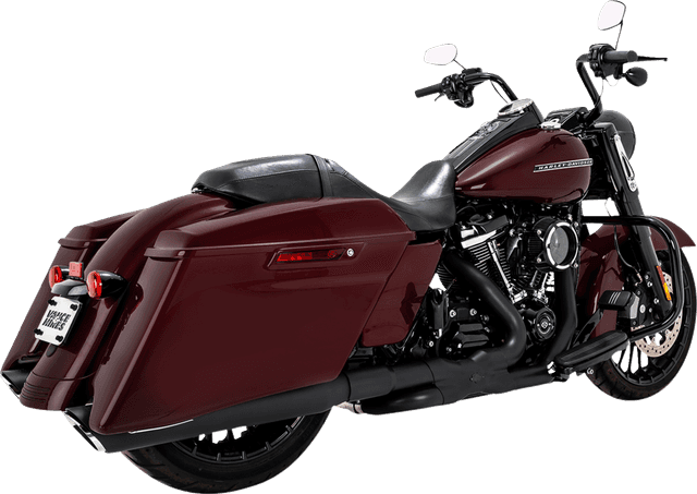 VANCE & HINES 1801-1803 Twin Slash Slip-On Muffler - Black - FL — image 2 of 4